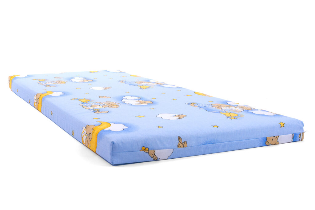 Laatikkosängyn tyyny Siniset Karhut