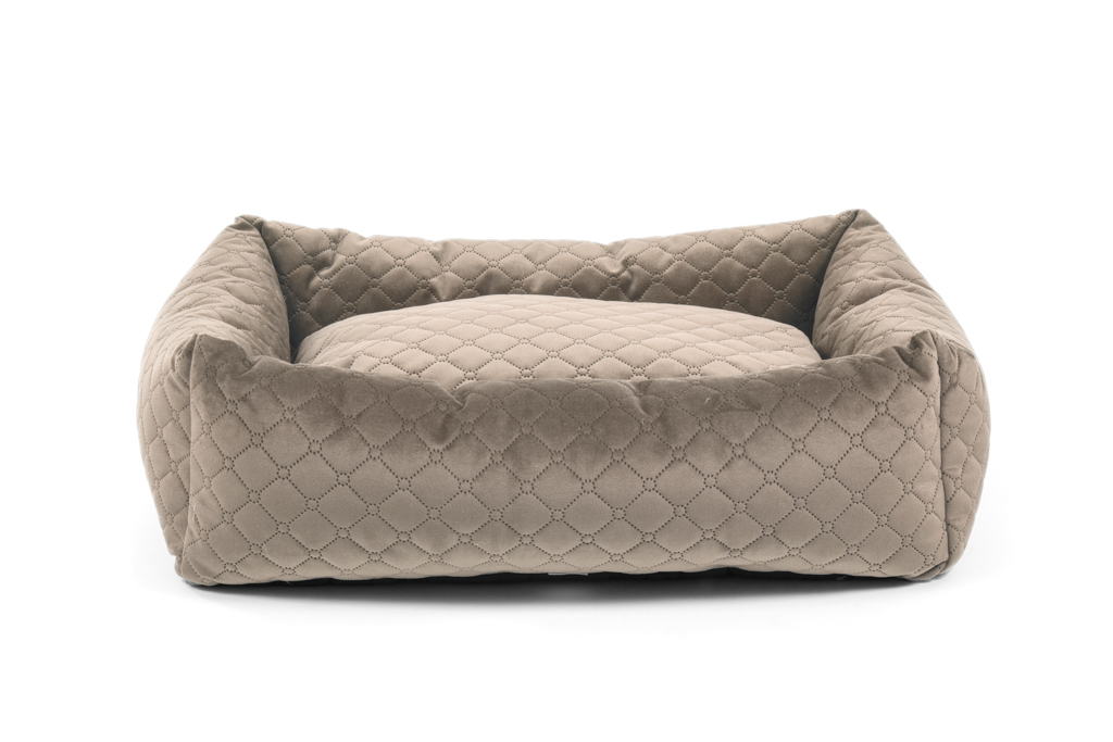 Koiranpeti Vogue premium – Harmaa-Beige, 45x60x20cm