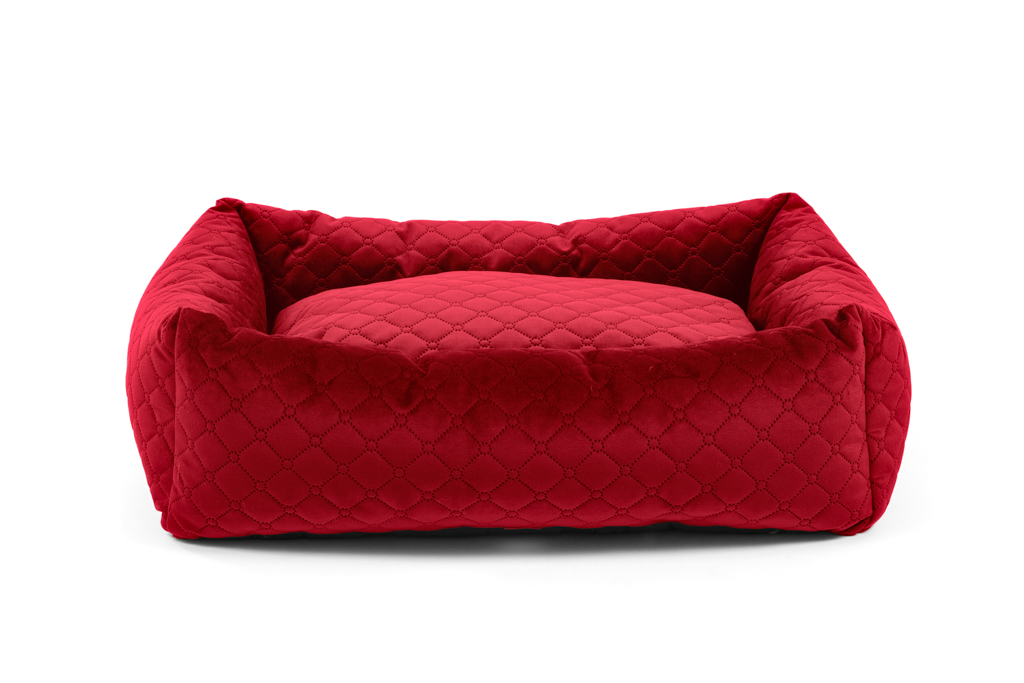 Koiranpeti Vogue premium – Tummanpunainen, 60x70x20cm